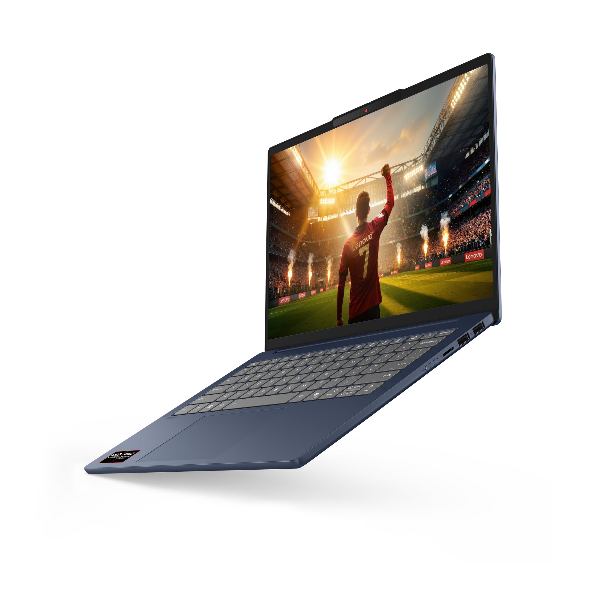 16 IdeaPad Slim 5 16AHP11, WUXGA OLED, Procesor AMD RyzenTM 7 260 (16M Cache, up to 5.10 GHz), 16GB DDR5, 1TB SSD, AMD Radeon 780M, No OS, Cosmic Blue "83S4000TRM"