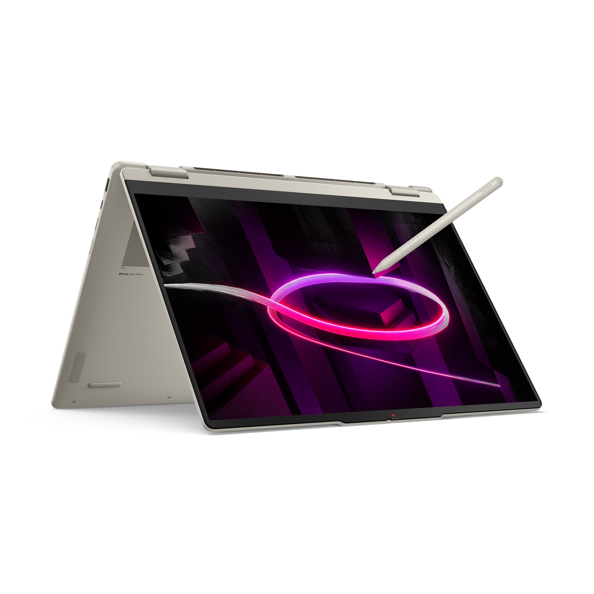 16 Yoga 7 2-in-1 16AGP11, WUXGA OLED Touch, Procesor AMD RyzenTM AI 7 445, 16GB LPDDR5X, 1TB SSD, AMD Radeon 840M, No OS, Seashell, 3Yr Onsite Premium Care "83TF001XRM" (timbru verde 3.5 lei)