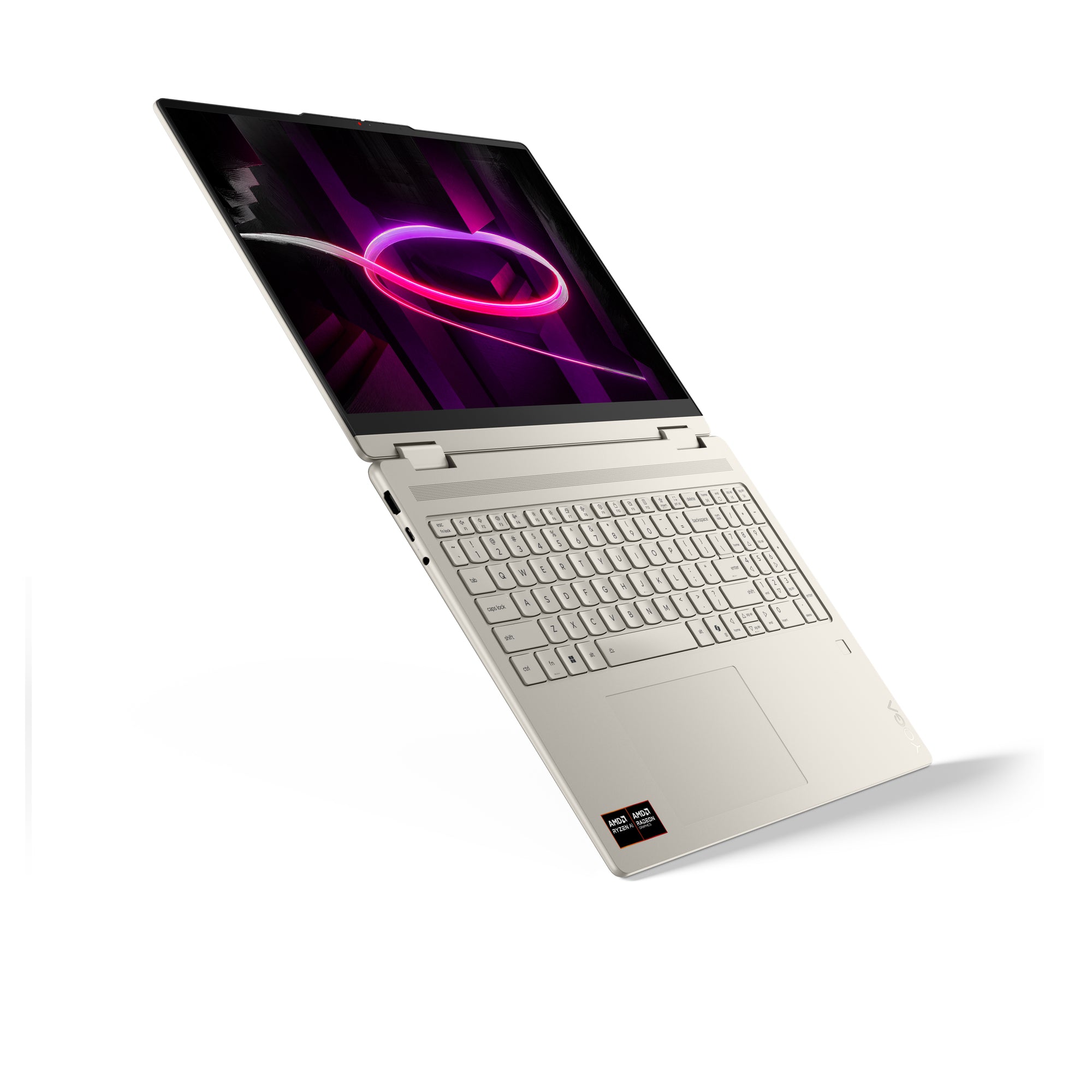 16 Yoga 7 2-in-1 16AGP11, WUXGA OLED Touch, Procesor AMD RyzenTM AI 7 445, 16GB LPDDR5X, 1TB SSD, AMD Radeon 840M, No OS, Seashell, 3Yr Onsite Premium Care "83TF001XRM" (timbru verde 3.5 lei)