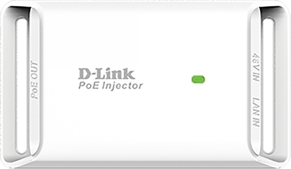 INJECTOR PoE D-Link 1 port Gigabit, compatibil IEEE 802.3af, 
