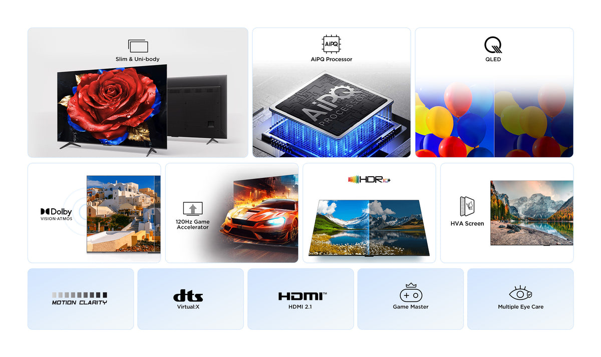 QLED TV 4K 85(214 cm) TCL 85P7K 
