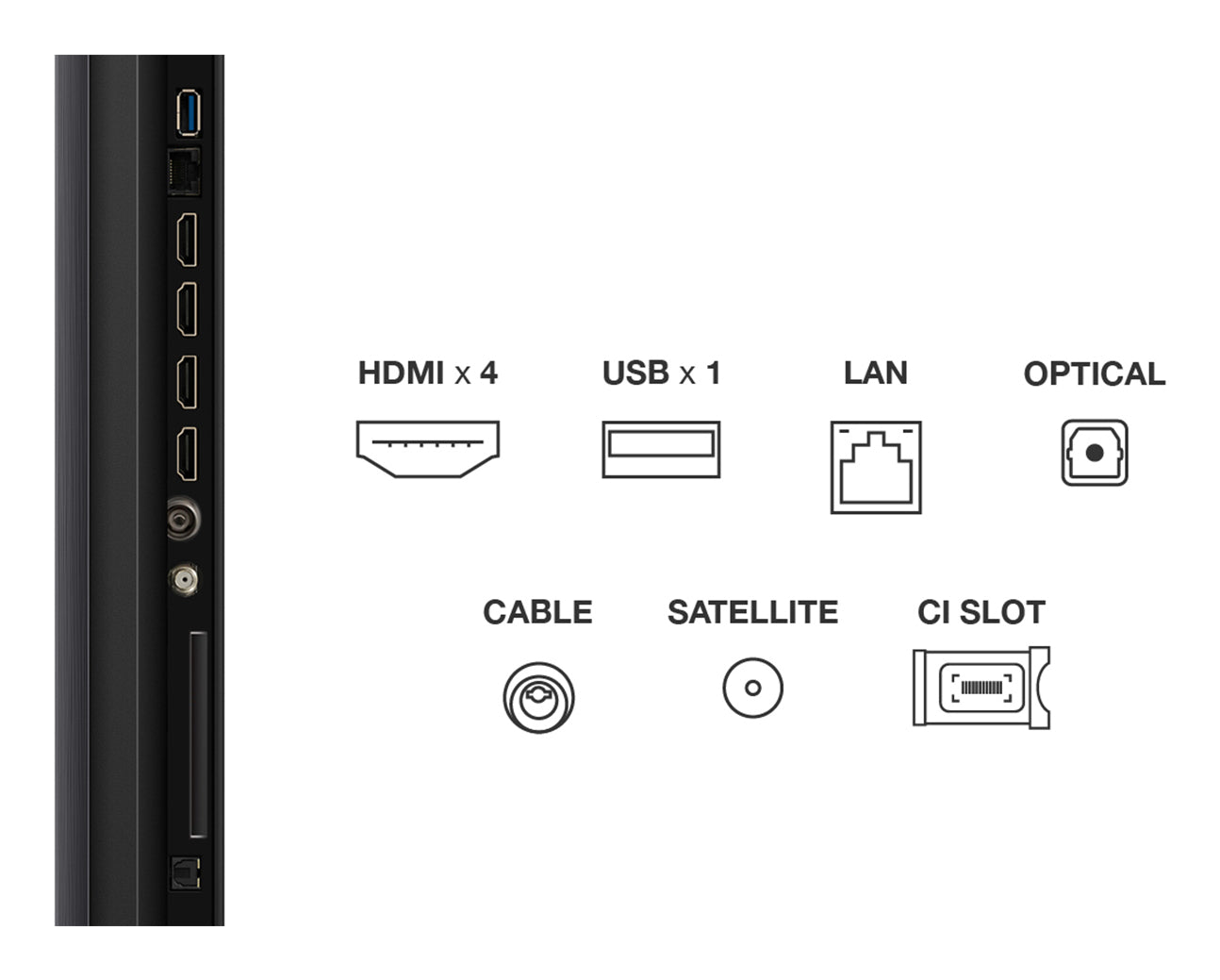 Mini LED TV 4K 85(215 cm) TCL 85Q6C "85Q6C"