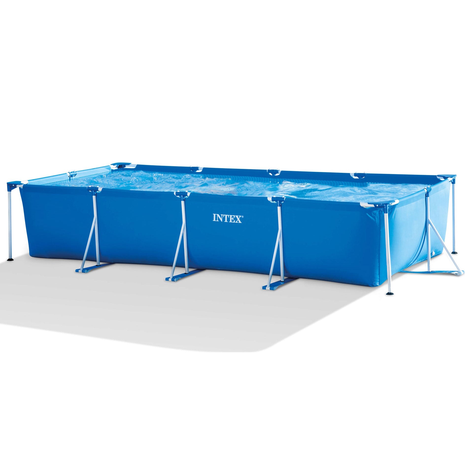 Piscina cadru metalic Intex 28274NP, 450x220x84 cm, 7.100 litri, cu toate accesoriile