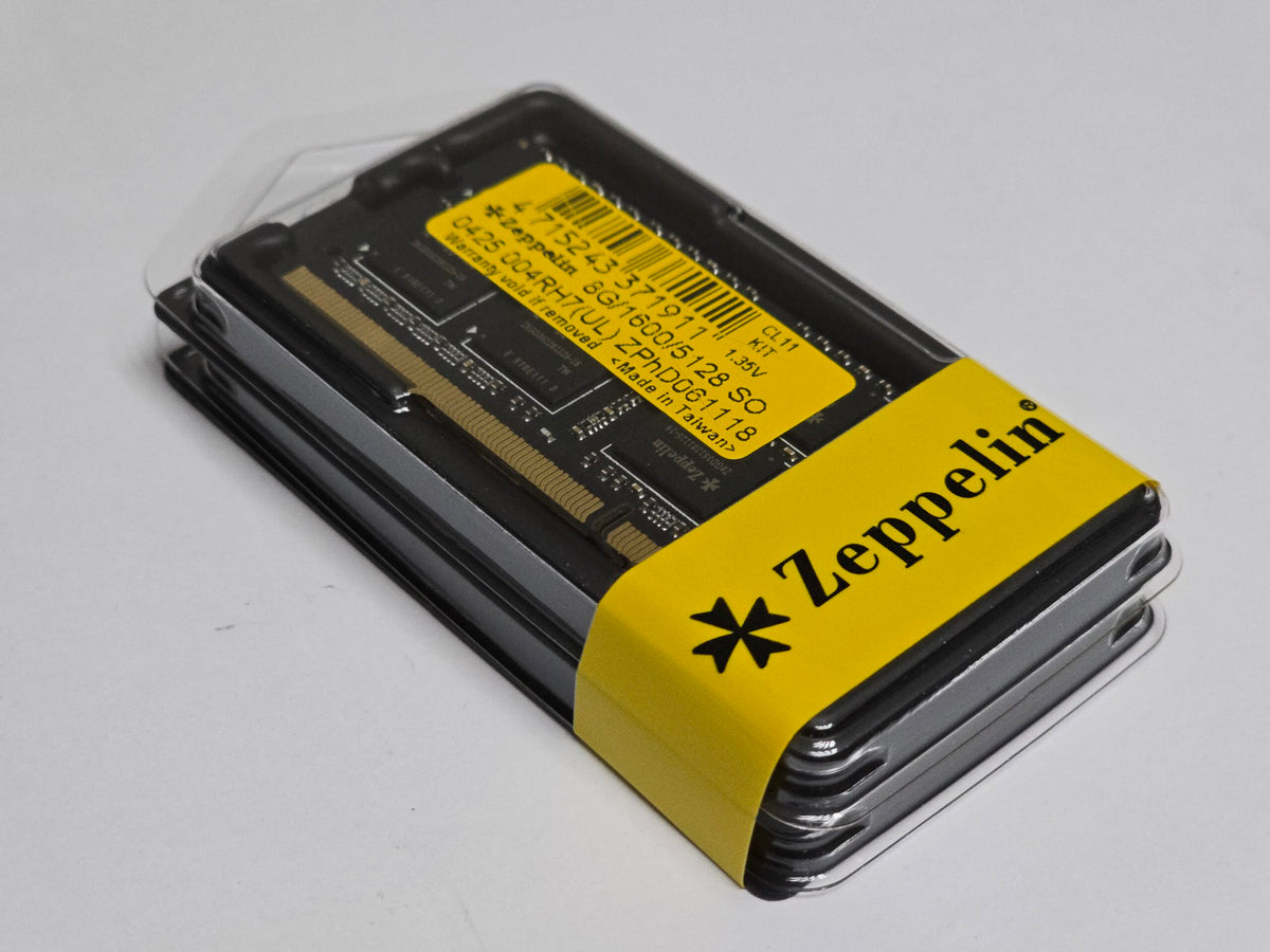 MEMORIE SODIMM Zeppelin DDR3 16GB frecventa 1600 MHz, (kit 2 x 8GB), retail 