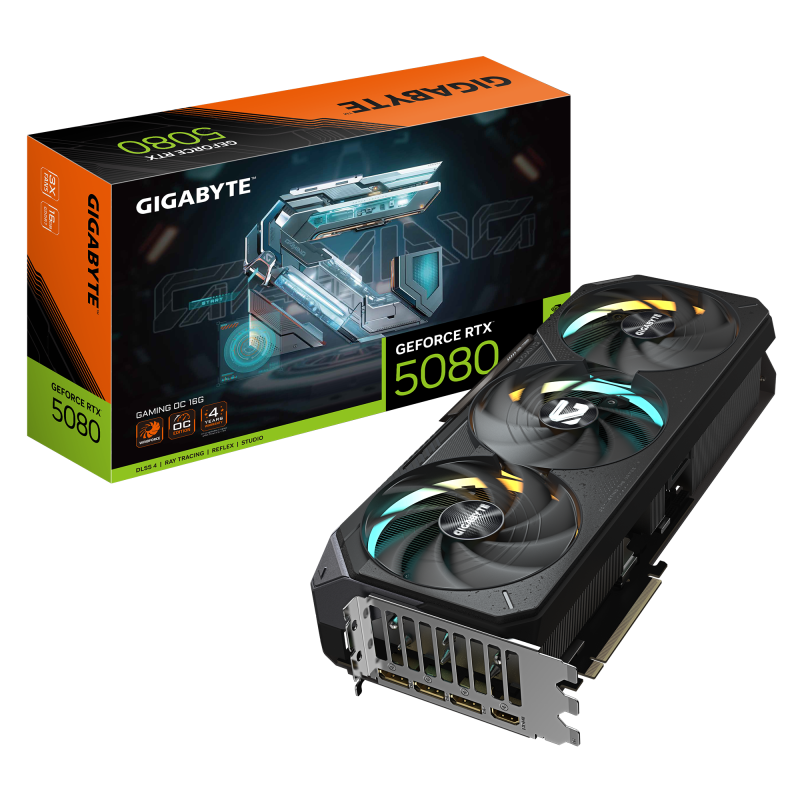 Gigabyte VGA GB GEFORCE RTX 5080 GAMING OC 16G