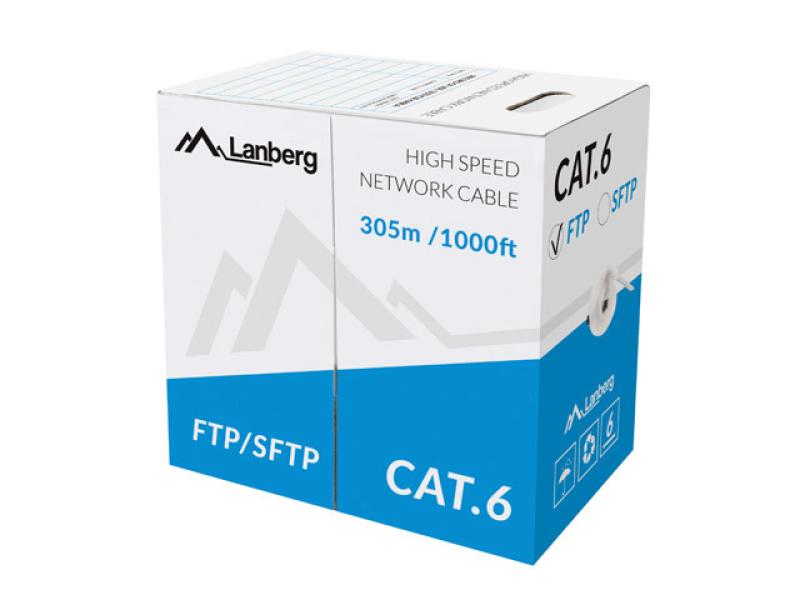 Cablu LAN CAT.6 Ftp 305M Solid (Cablu LAN CAT.6 Ftp 305M Solid)