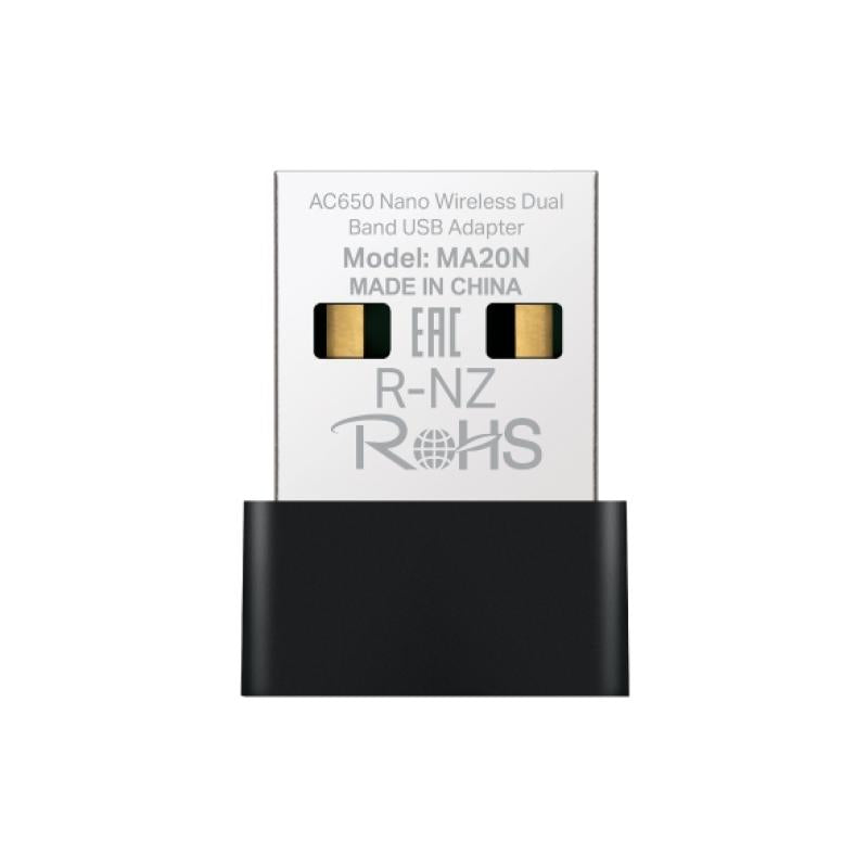 MERCUSYS AC650 NANO USB WIRELESS ADAPTER