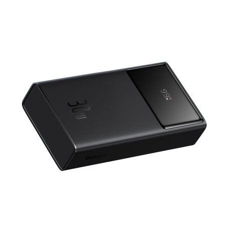 POWER BANK Baseus Star-Lord Digital, display, capacitate 10000mAh, 30W, 2 x USB; 1 x USB Type-C, total 5V/3A, negru, "P10022907113-00" - 6932172634933