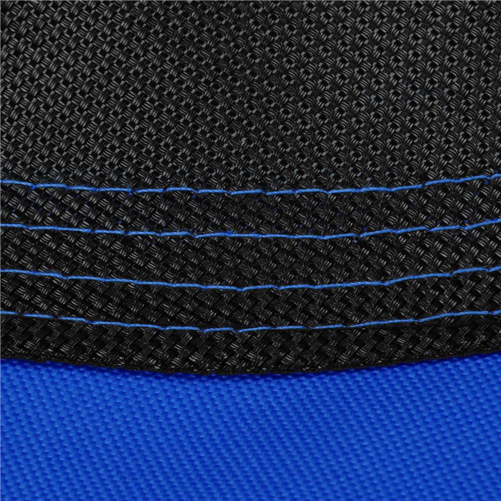 Leagan tip cuib Sersimo NS24, diametru 110cm, inaltime reglabila, pentru exterior, sarcina 150 kg, Albastru Negru