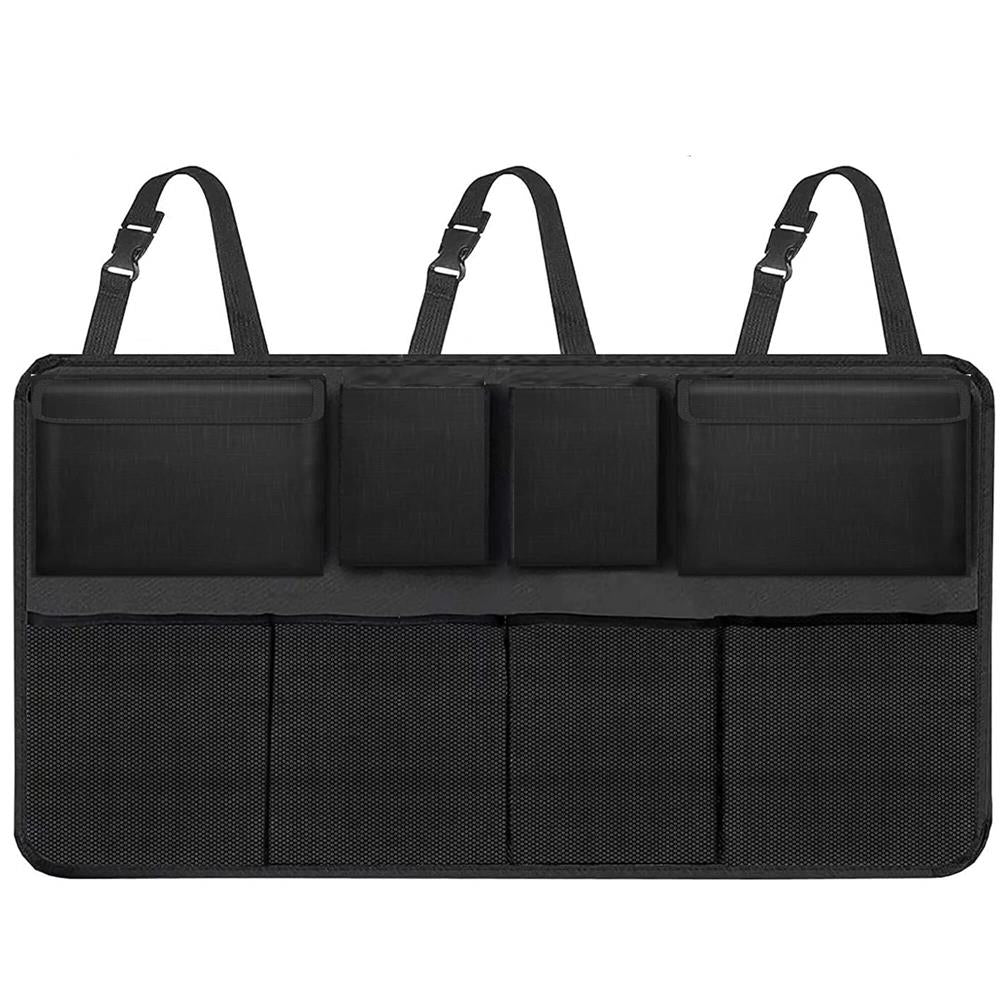 Organizator pentru spatarul masinii, cu 8 buzunare, 88x46cm, negru