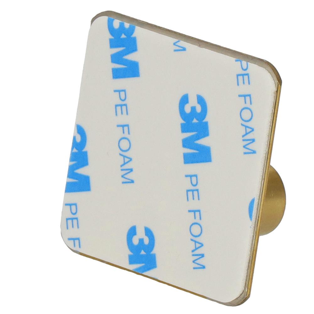 Set 4 agatatori tip cuier pentru baie, sistem fixare inclus, aluminiu, auriu
