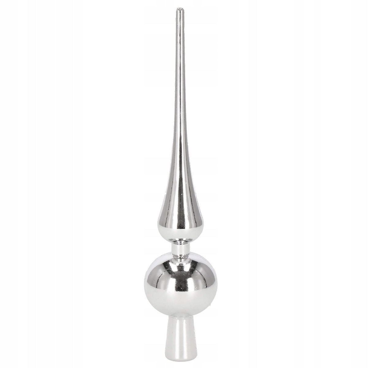Set globuri si decoratiuni de Craciun, 102 piese, diverse dimensiuni, argintiu