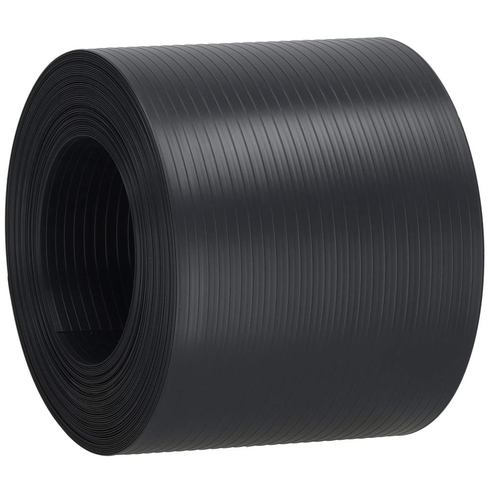 Panou de gard pentru intimitate in gradina, PVC Premium, 26 x 0.19 m, gri antracit