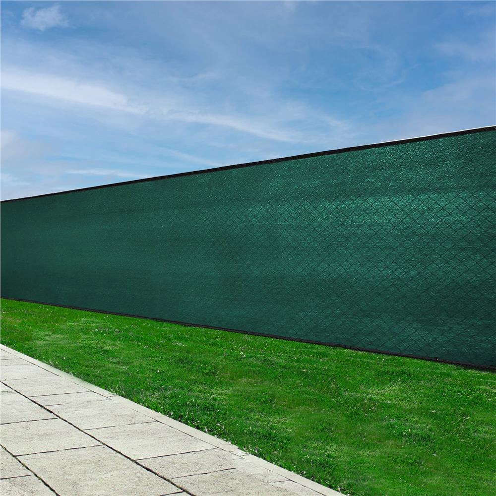 Plasa umbrire si intimitate pentru gard, 1m latime, 25m lungime, 140g densitate, verde
