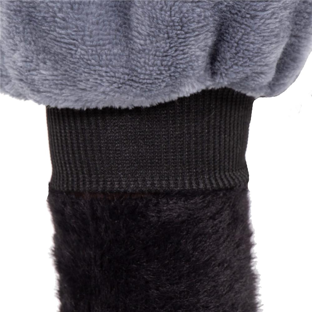 Pijama tip salopeta pentru adulti, model Lemur, marime M