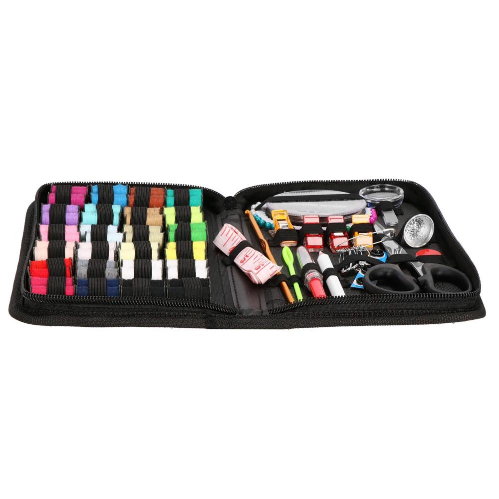Set articole de cusut cu geanta de depozitare, 172 piese