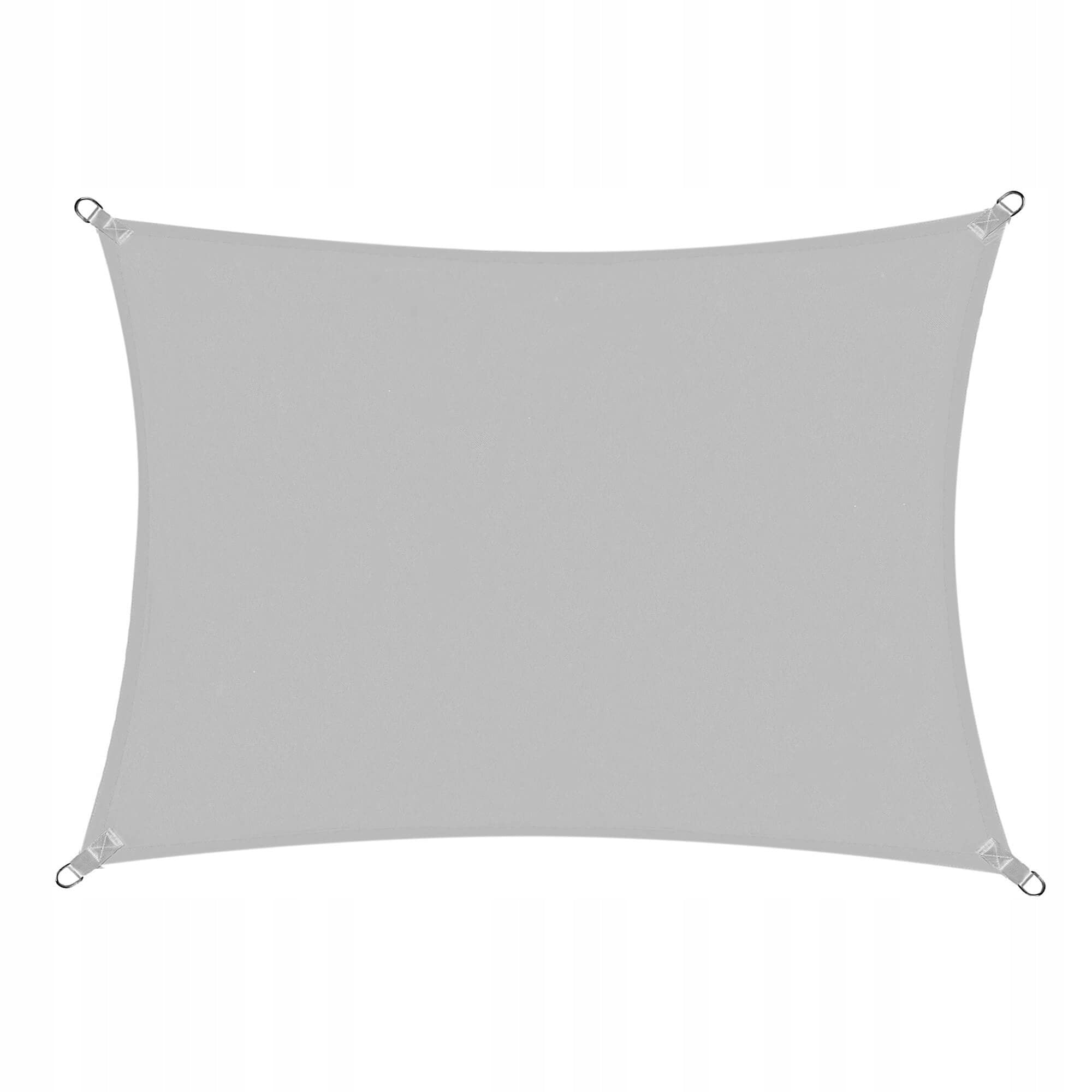Copertina prelata de soare Sersimo SN147, dreptunghiulara, impermeabila cu protectie UV, 4x2m, gri