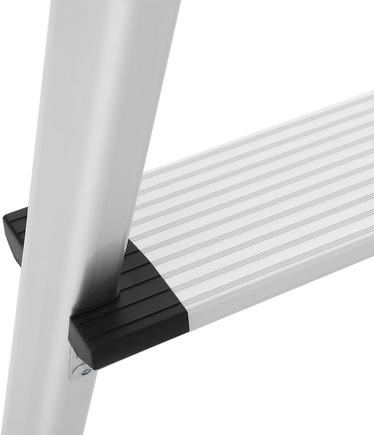 SONGMICS Scara dubla din aluminiu, multifunctionala, sarcina 150kg, cu 3 trepte, 59x44x62cm - 9