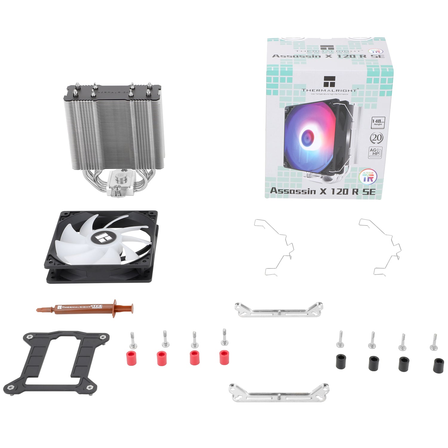 COOLER Thermalright "Assassin X 120 Refined SE V2" skt. Intel si AMD, racire cu aer, vent. 120mm, 1550 rpm, 4 heatpipes, inaltime 148mm, ,"Assassin X 120 Refined SE V2"