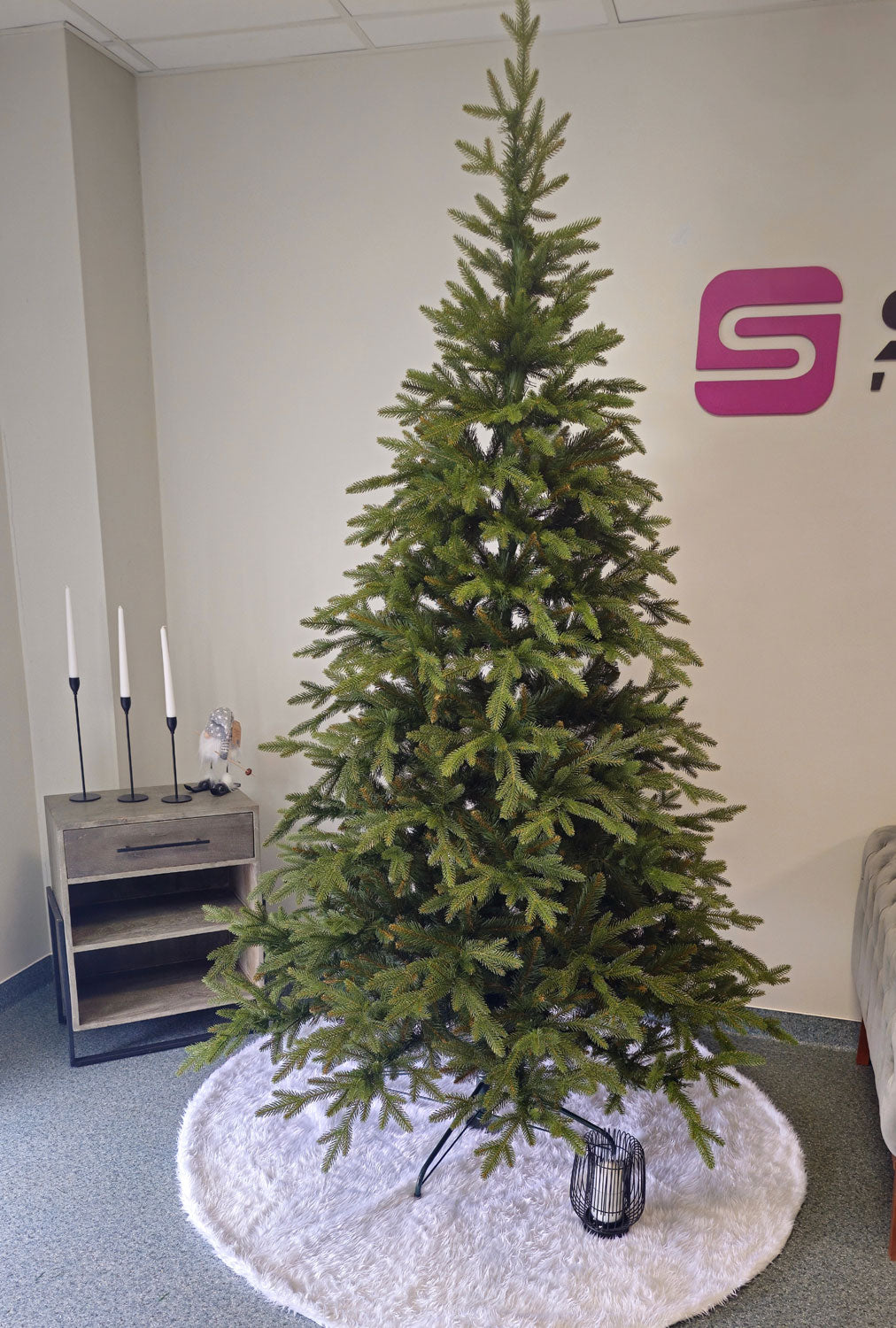 Brad artificial Christmas Deluxe by Sersimo, Nature, 2D+3D, 230cm - 9