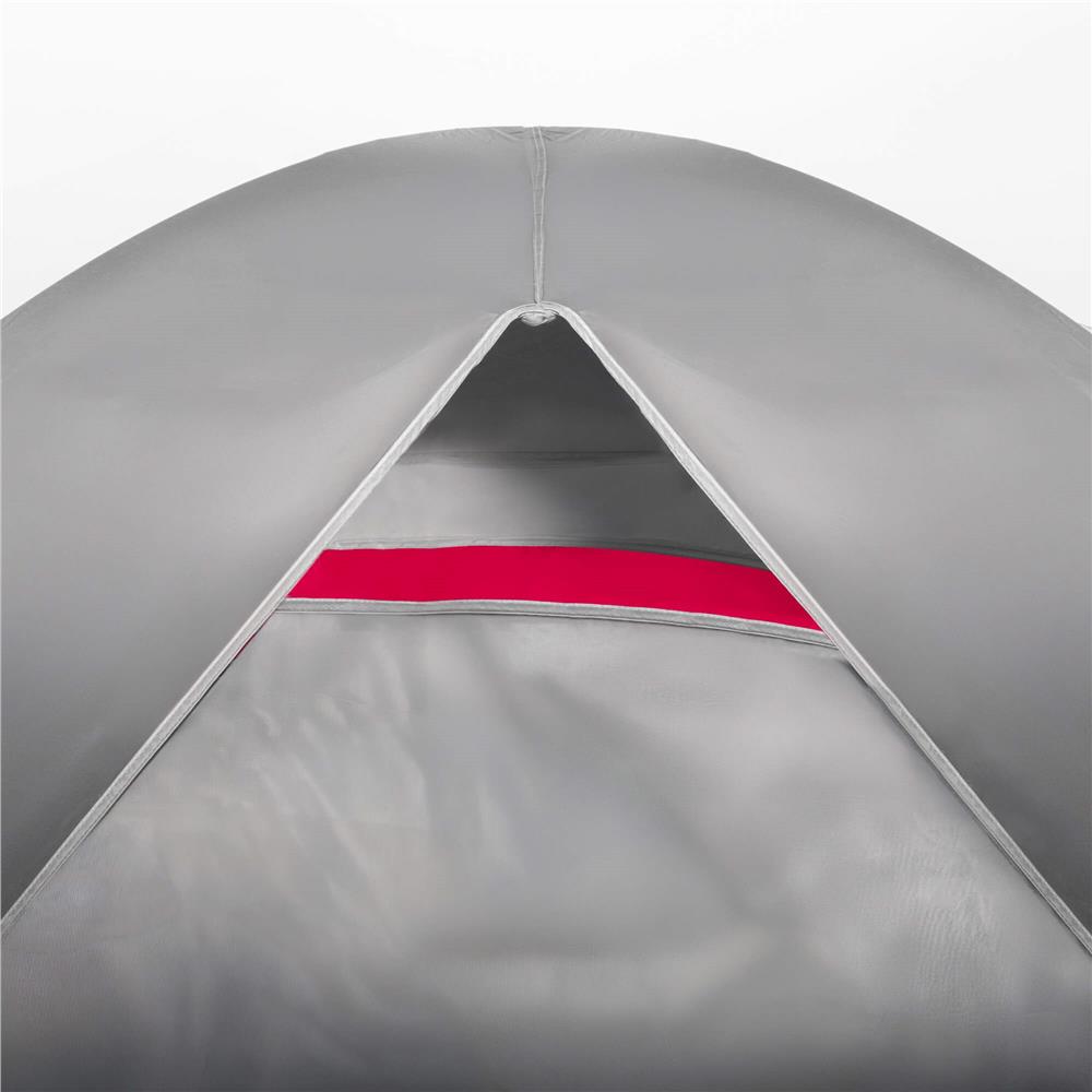 Cort camping, impemeabil, protectie UV, 6 locuri, 215x450x180cm, gri