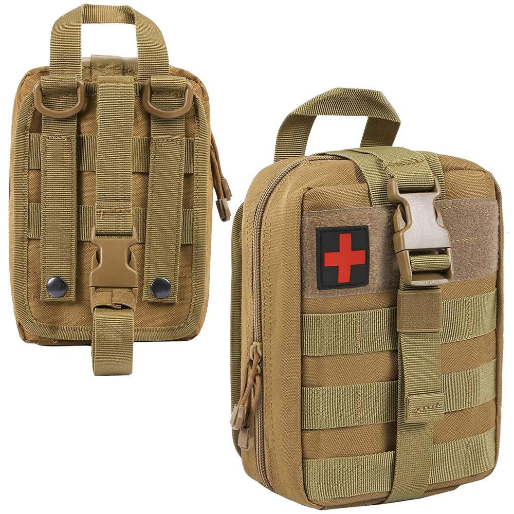 Borseta sport de brau, impermeabila, cu prindere la curea, 22x18x10cm, verde militar