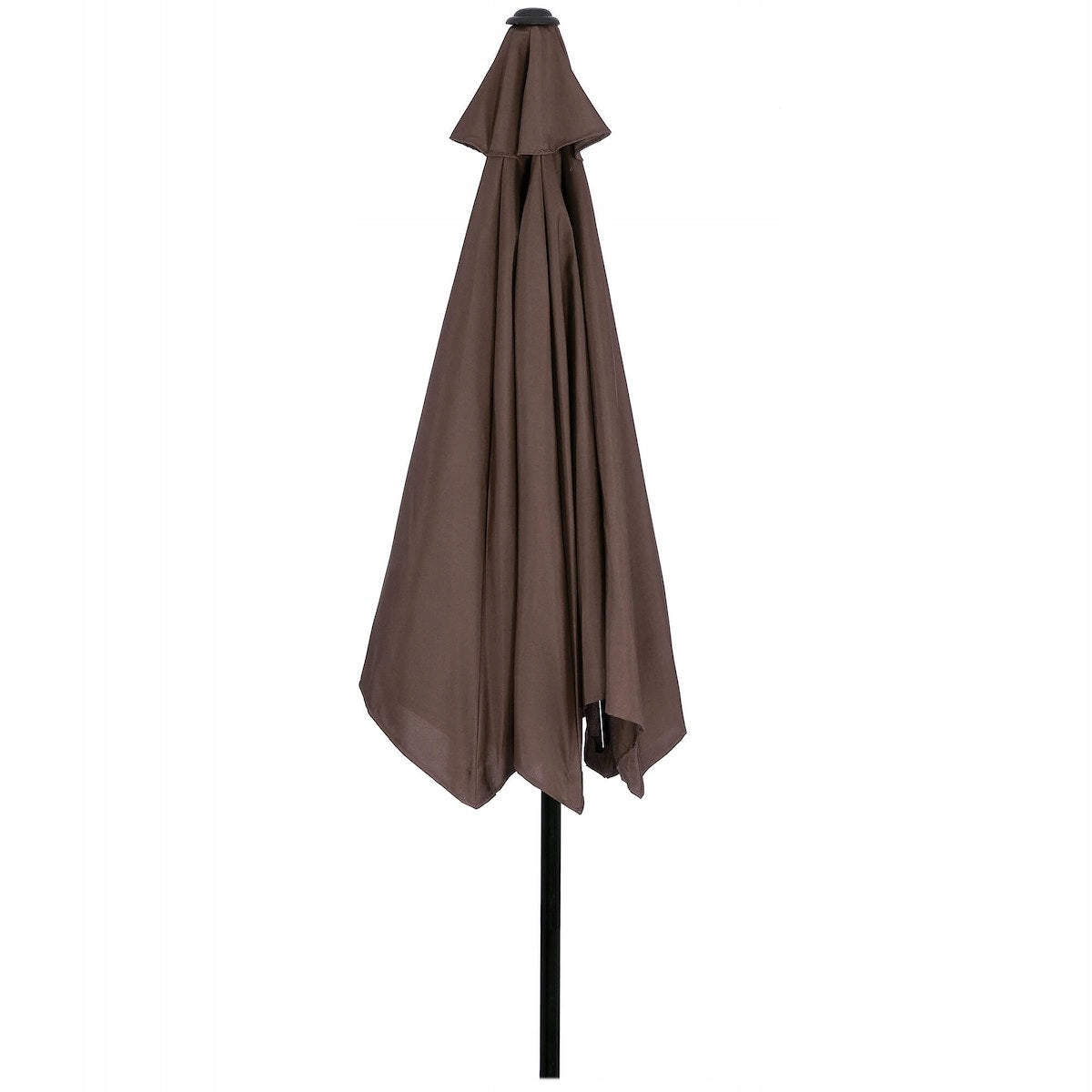 Umbrela terasa gradina, cu manivela si inclinare, GU23, diametru 260cm, maro