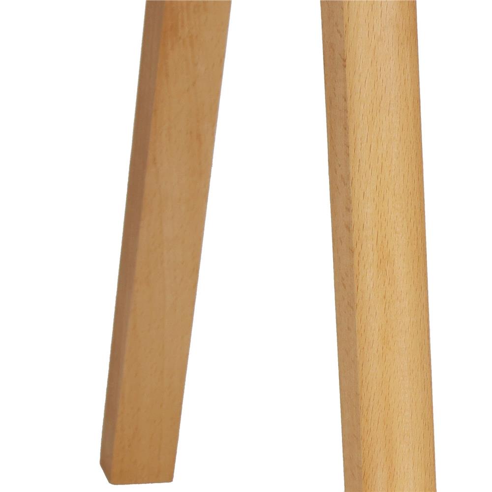 Set 4 scaune dining Verdhe pentru bucatarie tapitat cu material din in, 44x80cm, gri