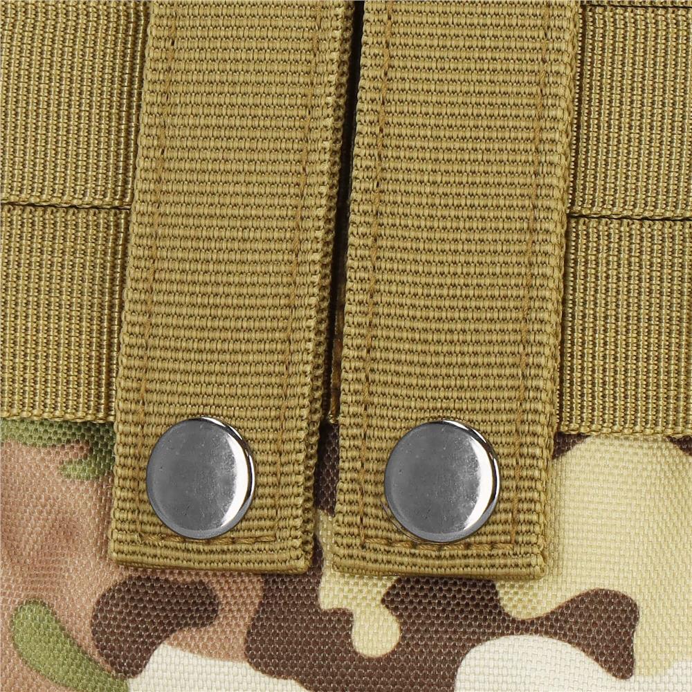 Borseta sport de brau, impermeabila, cu prindere la curea, 18x12x5cm, verde camuflaj