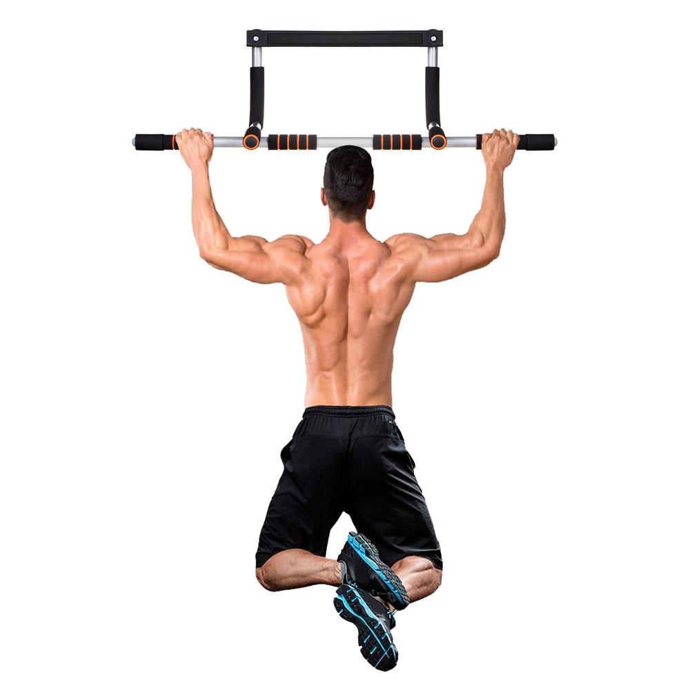 Bara de tractiuni, multifunctionala, pentru perete, cu manere antiderapante, 100kg