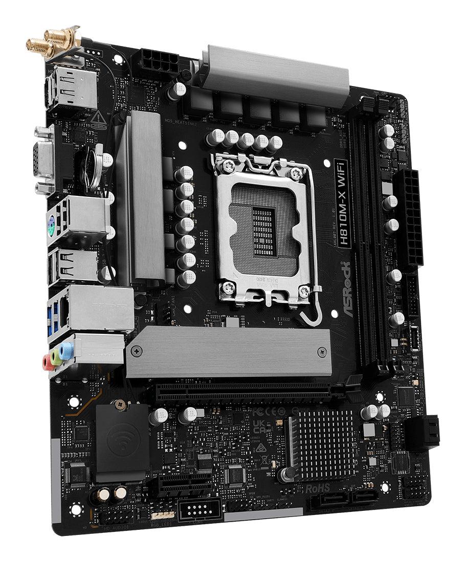Asrock H810M-X WiFi "90-MXBS6-A0UAYZ"