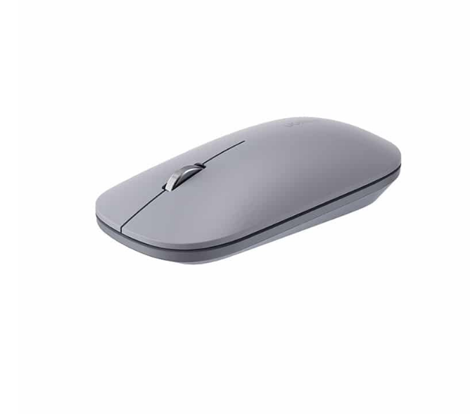 MOUSE Ugreen, "MU001" PC sau NB, wireless 2.4GHz, optic, 3/1 butoane/scroll, 4000 dpi, gri "90373" - 6957303893737