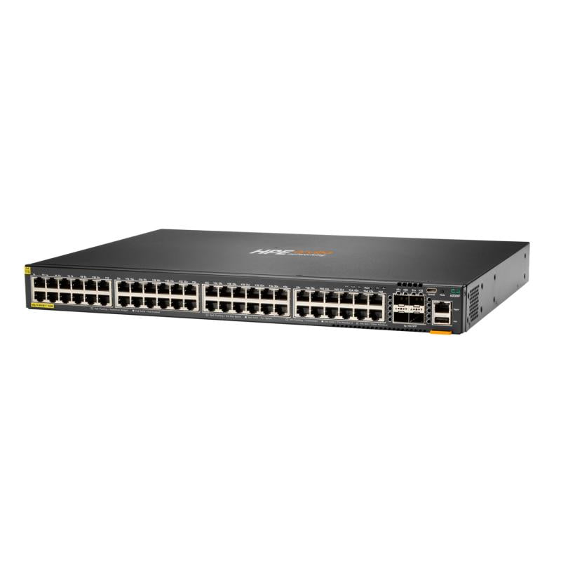 Aruba 6200F 48G CL4 4SFP 740W Swch (HPE Aruba Networking Cx 6200F 48G Class4 PoE 4SFP+ 740W Switch)