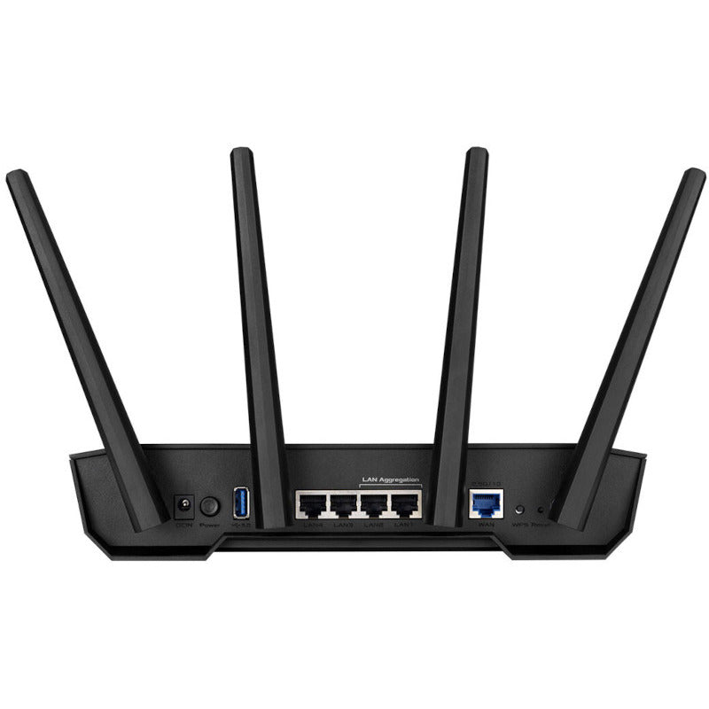 Asus TUF Gaming AX3000 V2 Dual Band WiFi 6 Router WiFi 6 802.11ax 2.5Gbps port Mobile Game Mode Lifetime Free Internet