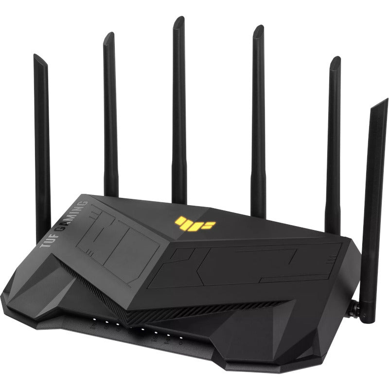 Asus TUF Gaming AX6000 Dual Band WiFi 6 Gaming Router with dedicated Gaming port Dual 2.5G port AiMesh AiProtection Pro AURA RGB 
