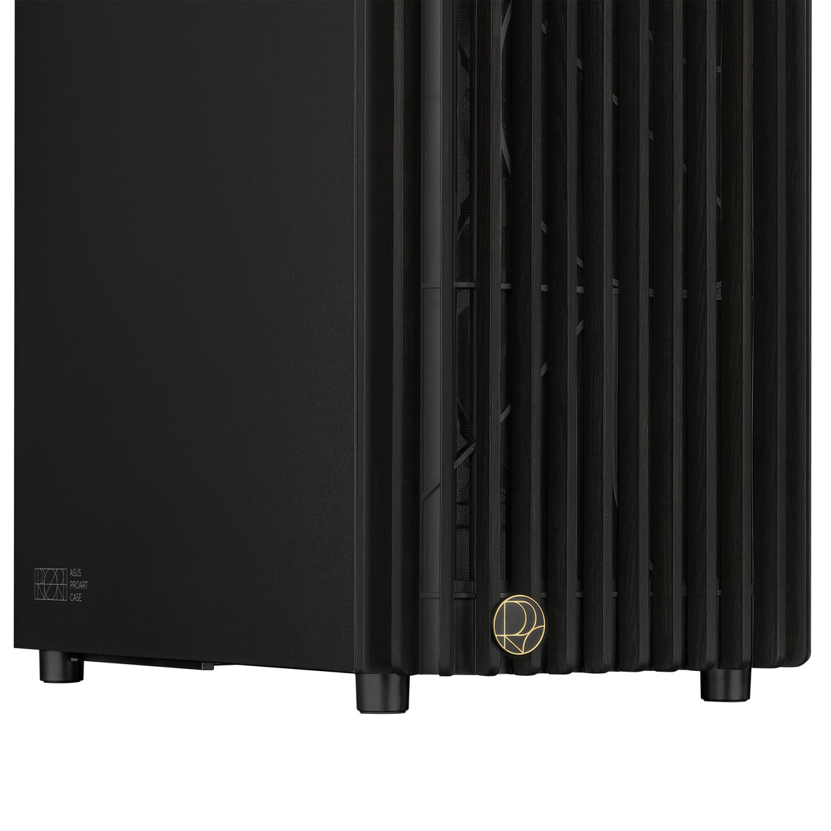 Carcasa Asus PROART PA401 Wood METAL PWM Edition, Middle Tower, Negru 