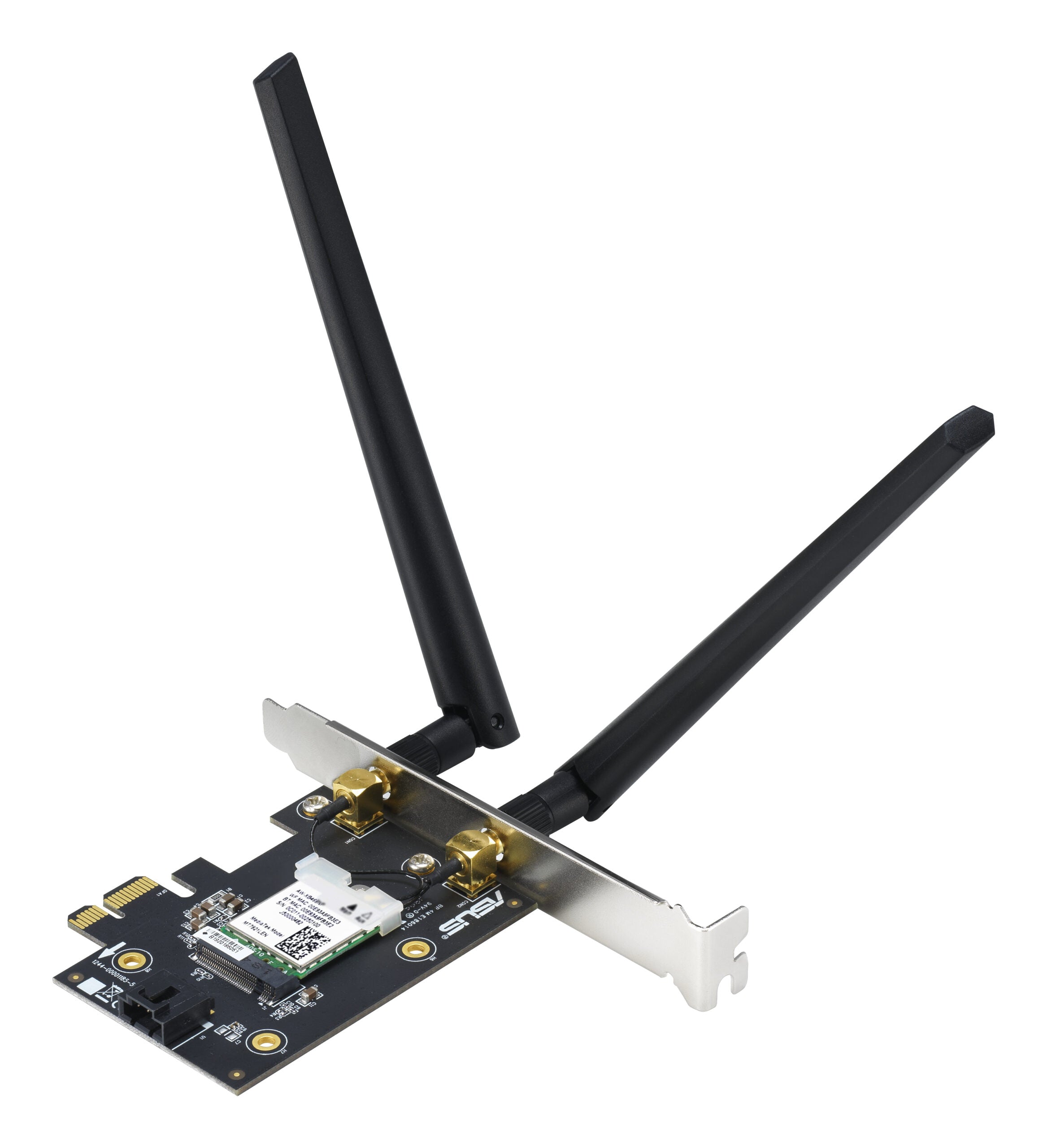 AX1800 Dual Band PCI-E WiFi 6 (802.11ax). Bluetooth 5.2, WPA3 "90IG07A0-MO0B00"