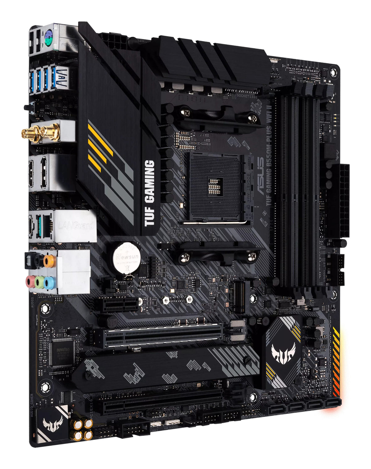 Placa de baza Asus TUF GAMING B550M-PLUS WIFI II, AMD B550, AM4, mATX 