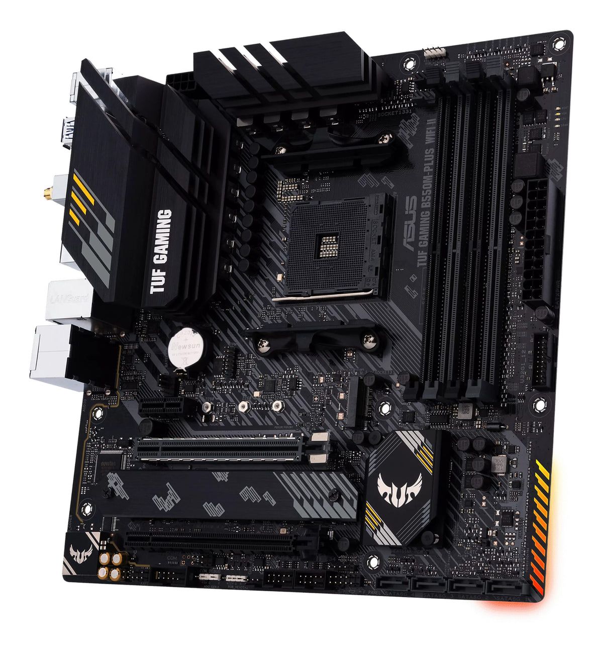 Placa de baza Asus TUF GAMING B550M-PLUS WIFI II, AMD B550, AM4, mATX 