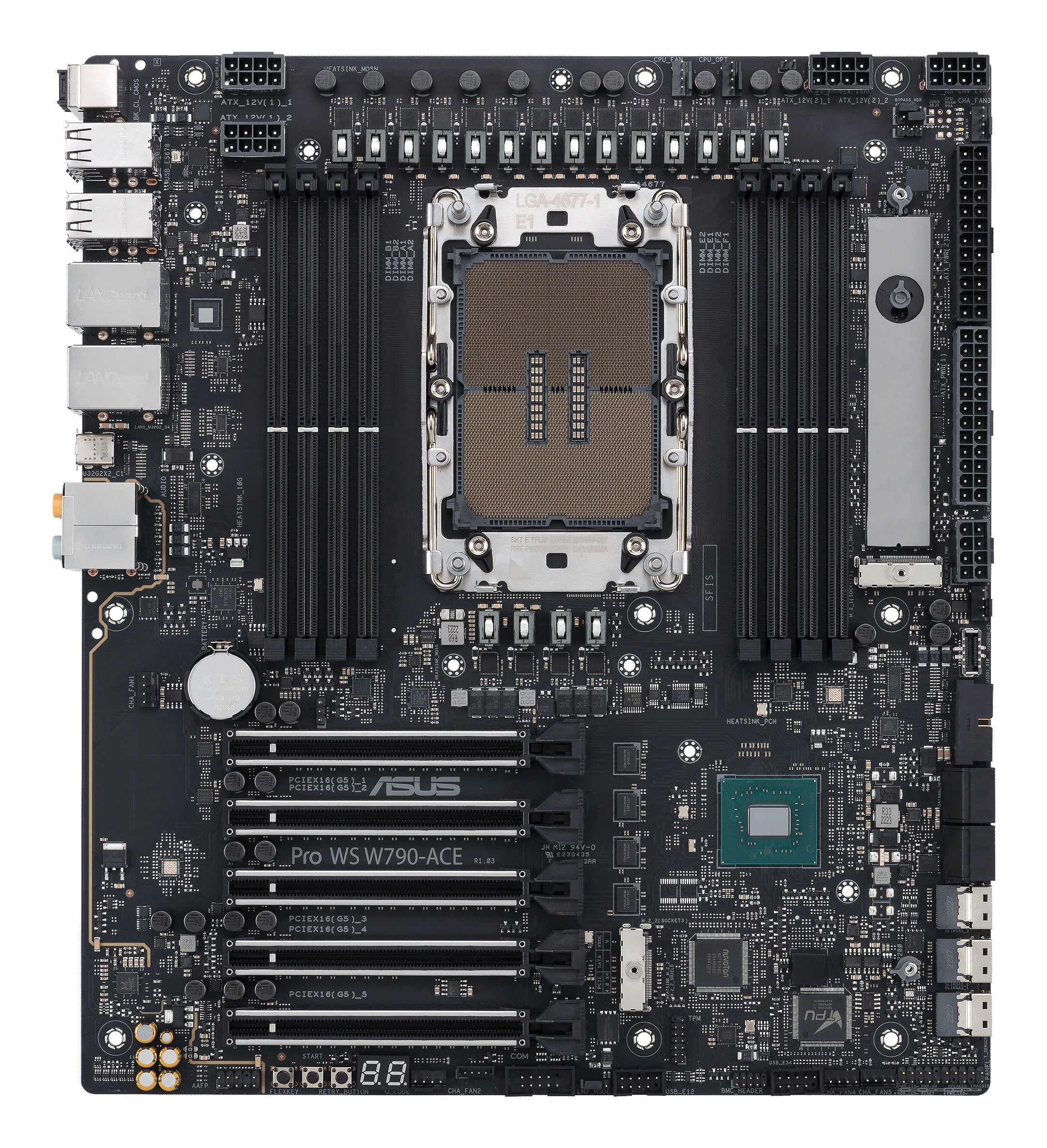 Placa de baza PRO WS W790-ACE ATX Socket Intel 4677 Intel W790 "90MB1C70-M0EAY0"