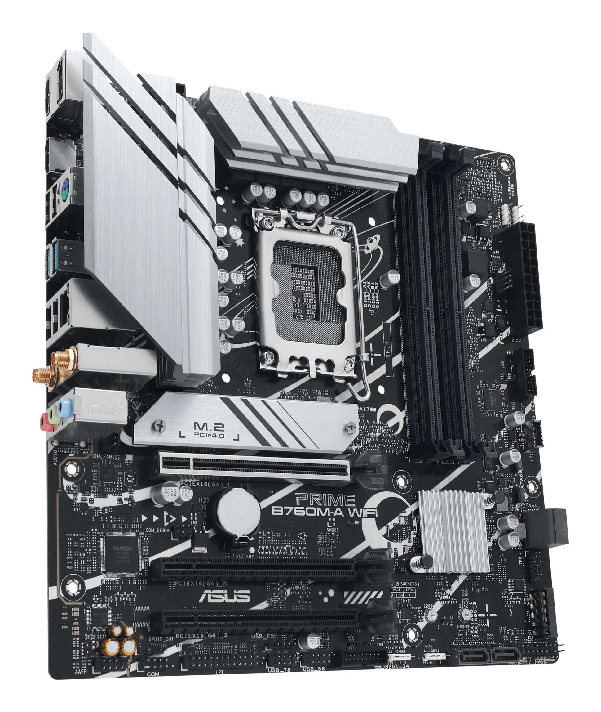Placa de baza Prime B760M-A WIFI, Intel B760M, Socket LGA 1700, mATX "90MB1EL0-M0EAY0"