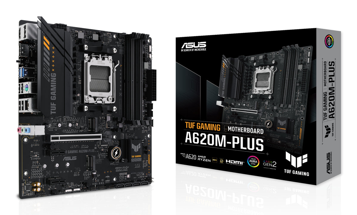 Placa de baza TUF GAMING A620M-PLUS, AMD A620, Socket AM5, mATX 