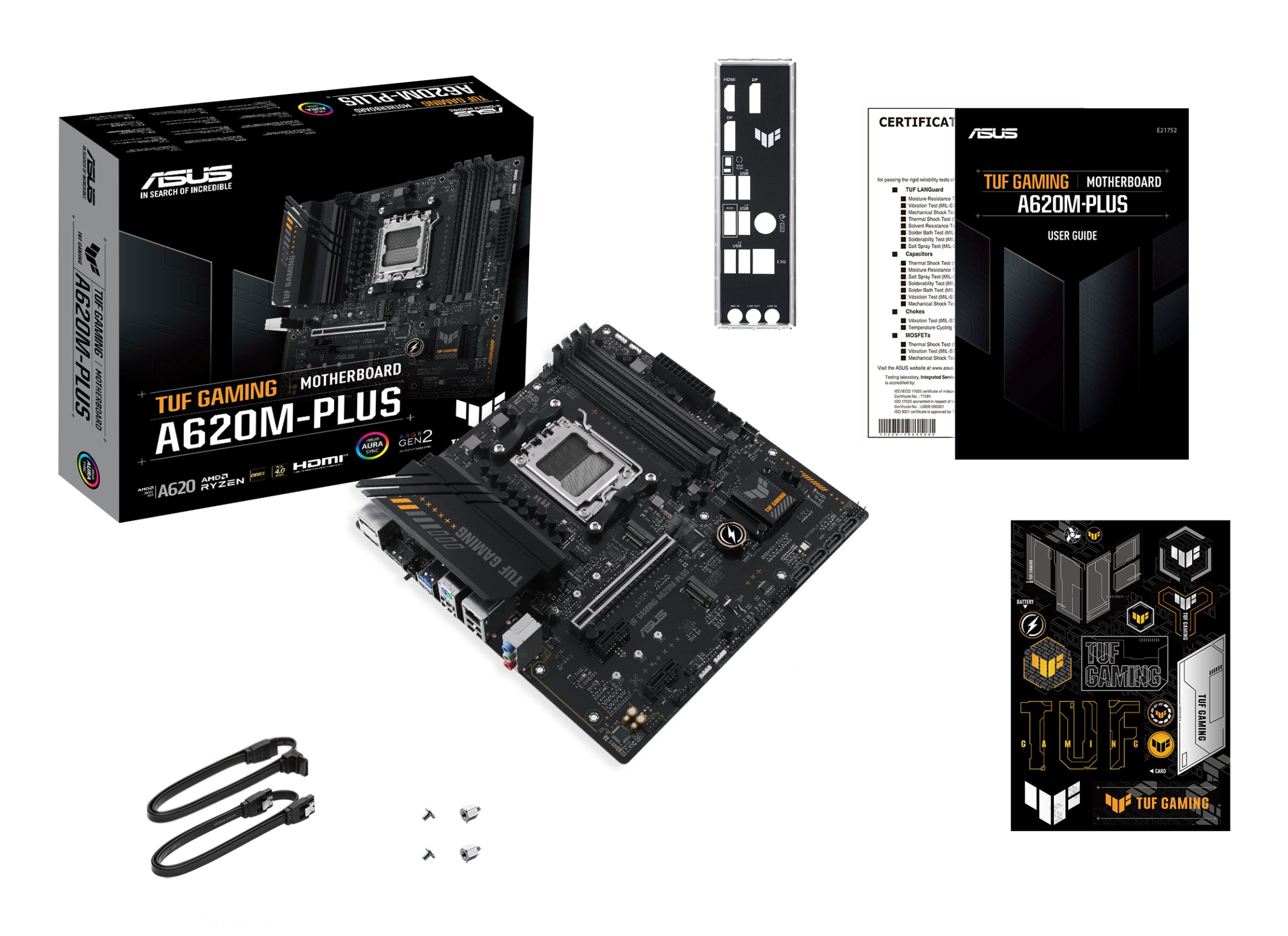 Placa de baza TUF GAMING A620M-PLUS, AMD A620, Socket AM5, mATX "90MB1EZ0-M0EAY0"