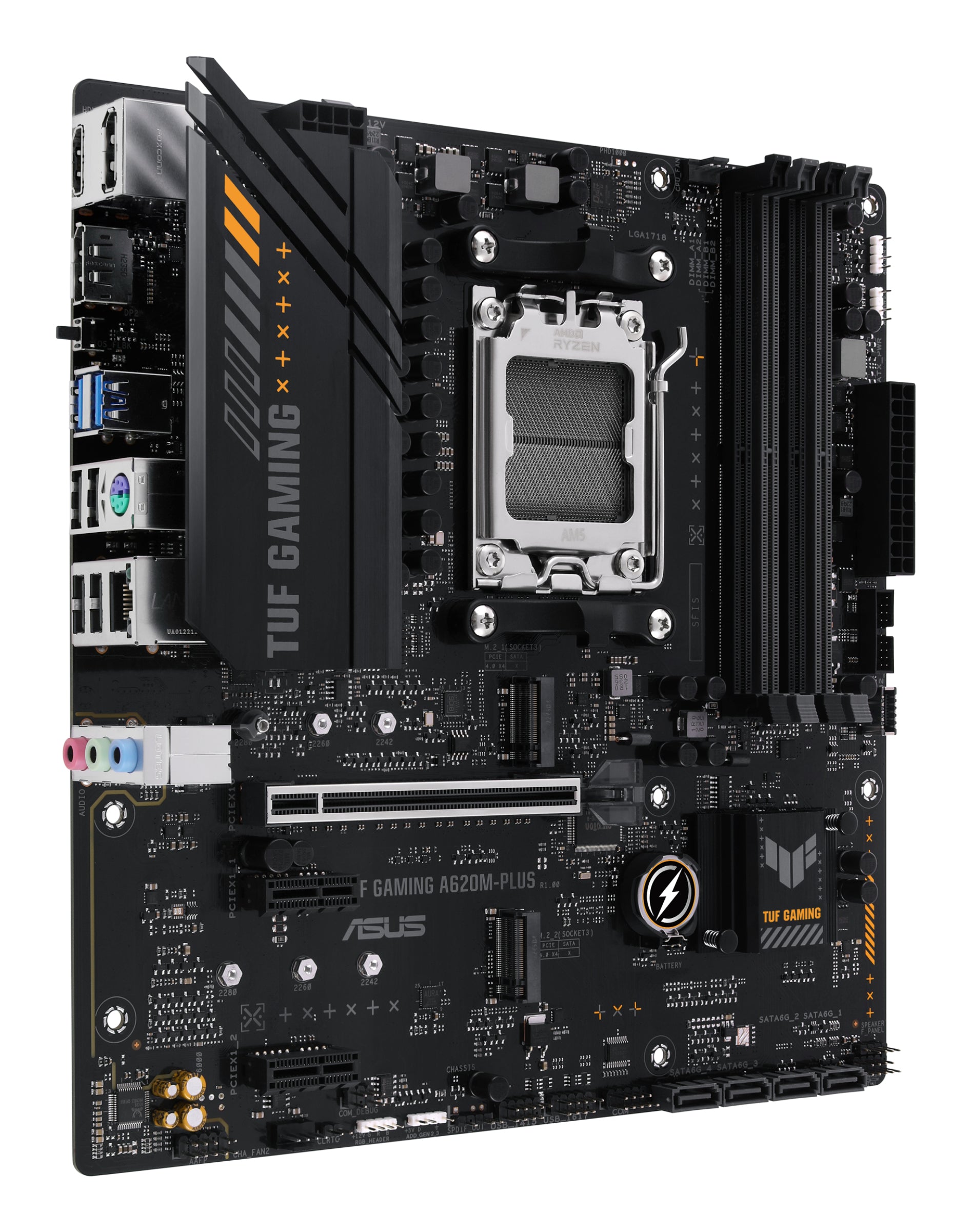 Placa de baza TUF GAMING A620M-PLUS, AMD A620, Socket AM5, mATX "90MB1EZ0-M0EAY0"