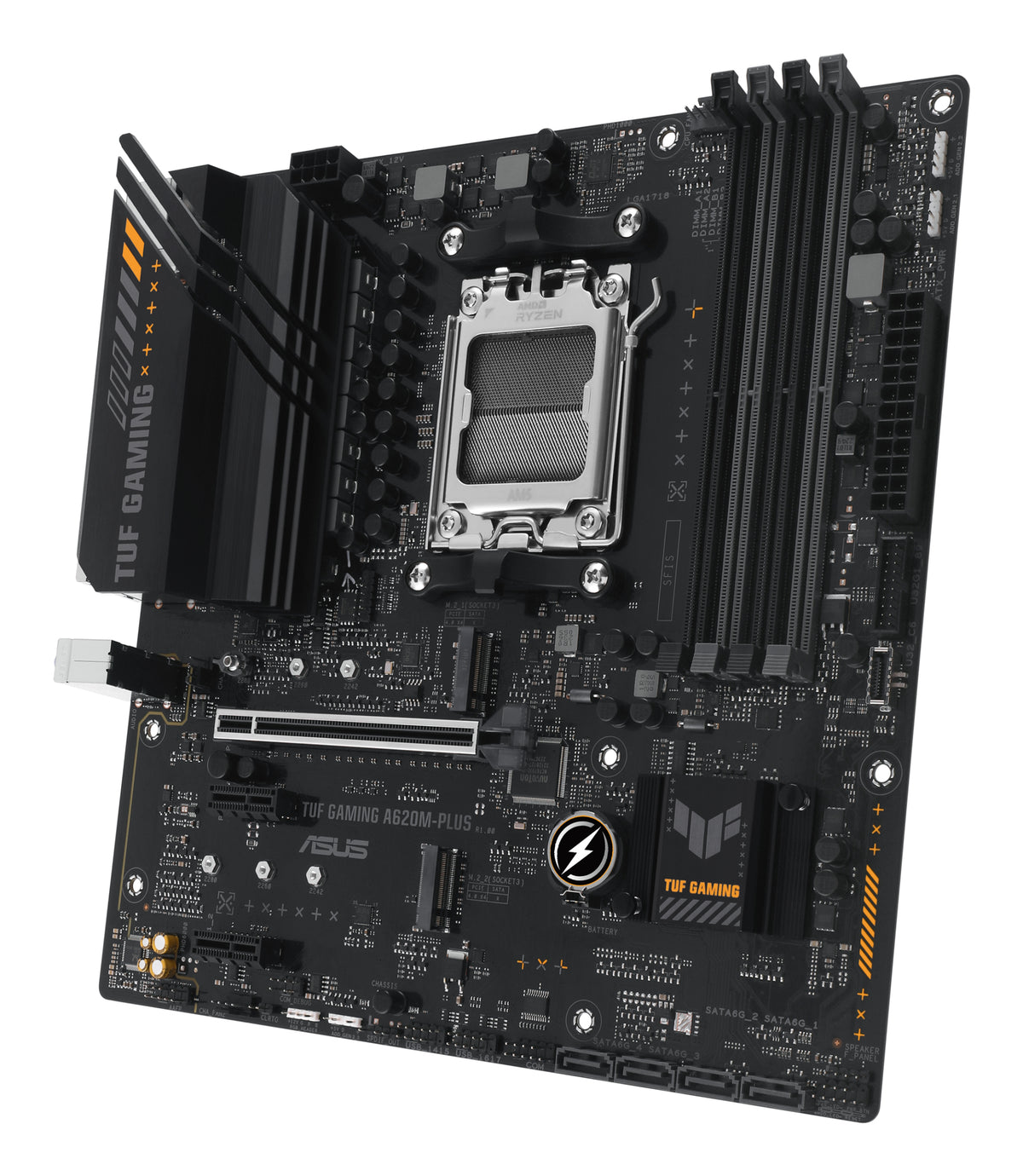 Placa de baza TUF GAMING A620M-PLUS, AMD A620, Socket AM5, mATX 
