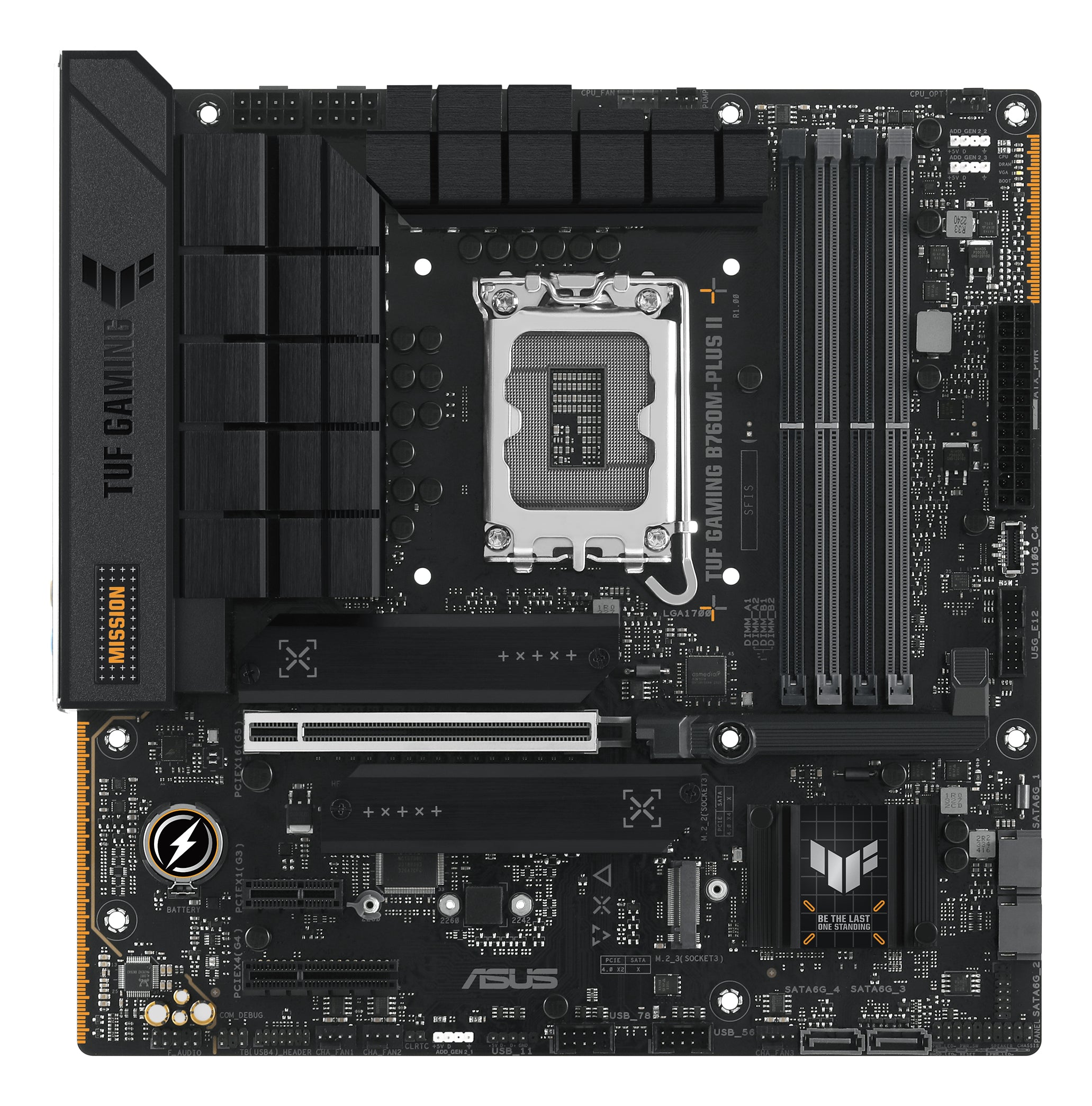 Placa de baza ASUS TUF GAMING B760M-PLUS II Intel B760 LGA 1700 micro ATX "90MB1HD0-M0EAY0"
