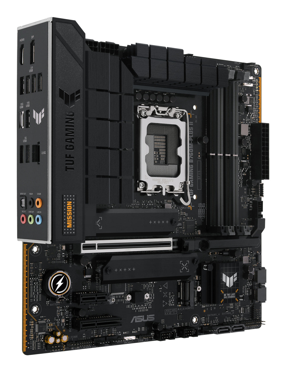 Placa de baza ASUS TUF GAMING B760M-PLUS II Intel B760 LGA 1700 micro ATX 