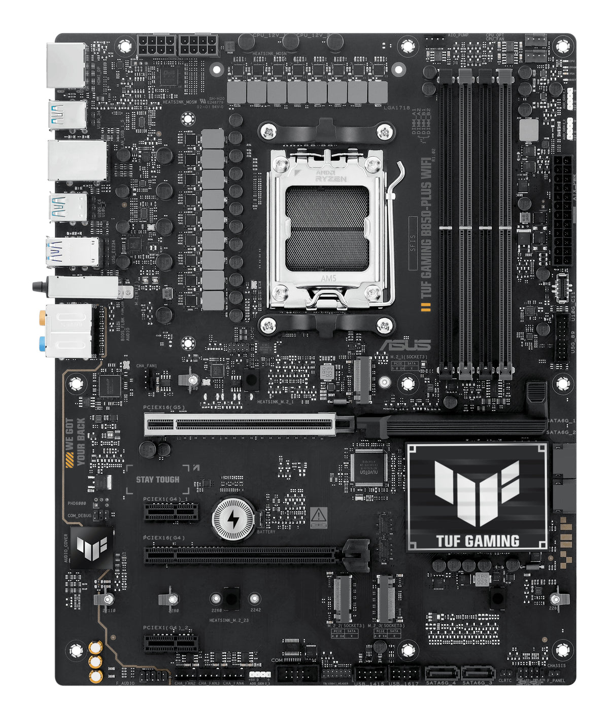 Placa de baza ASUS TUF GAMING B850-PLUS WIFI AMD B850 Socket AM5 ATX 