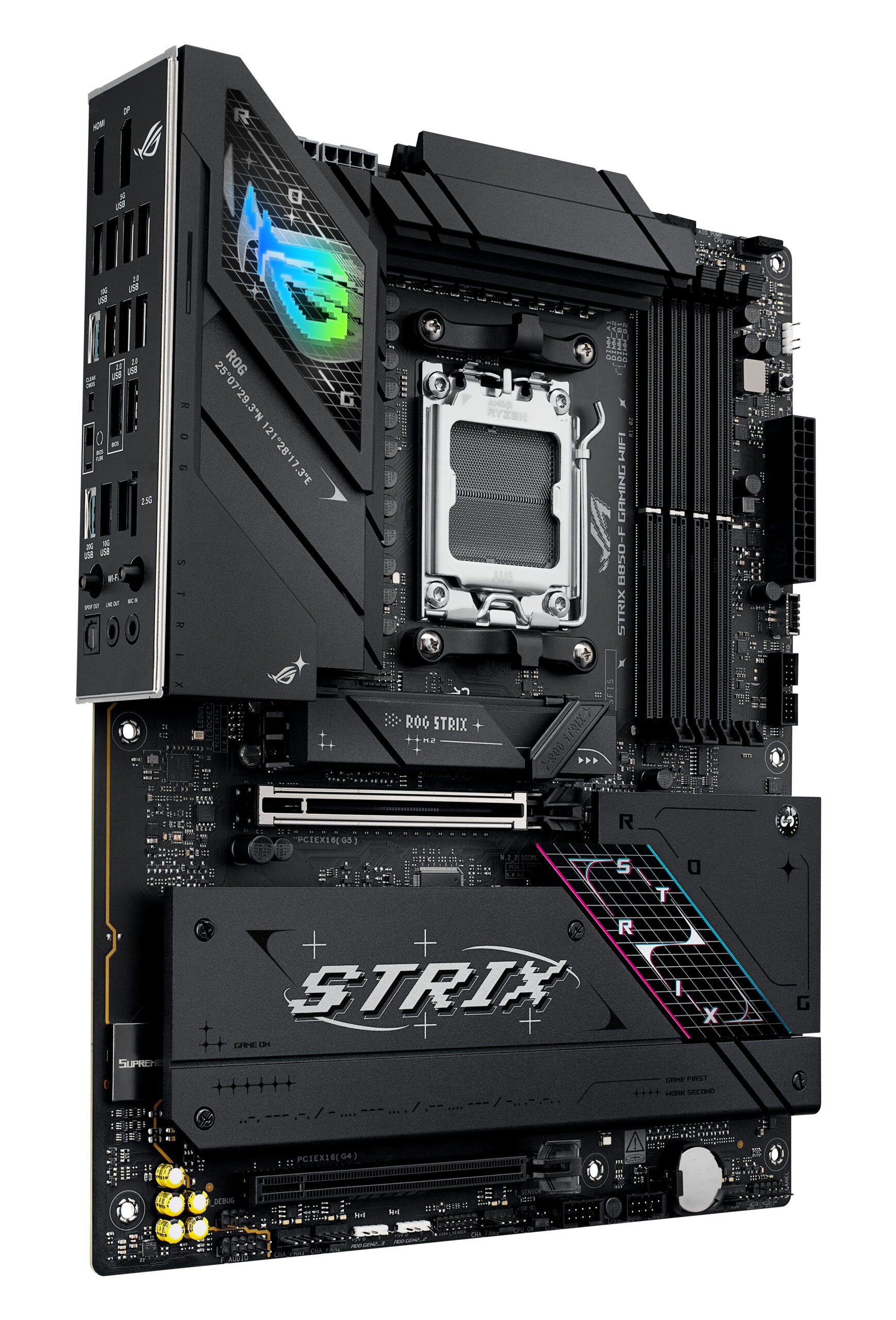 Placa de baza ASUS ROG STRIX B850-F GAMING WIFI AMD B850 Socket AM5 ATX "90MB1J70-M0EAY0"
