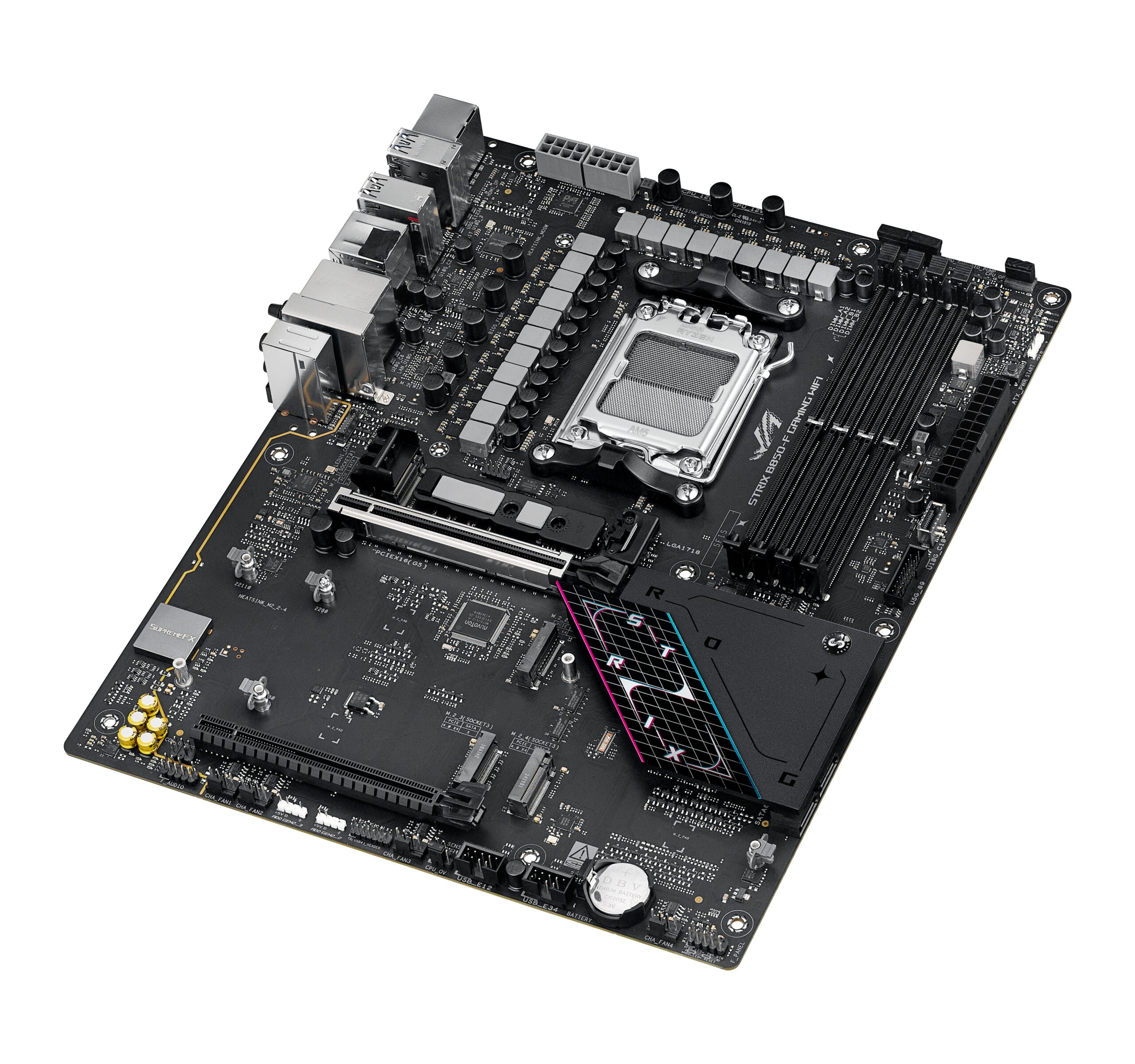 Placa de baza ASUS ROG STRIX B850-F GAMING WIFI AMD B850 Socket AM5 ATX "90MB1J70-M0EAY0"